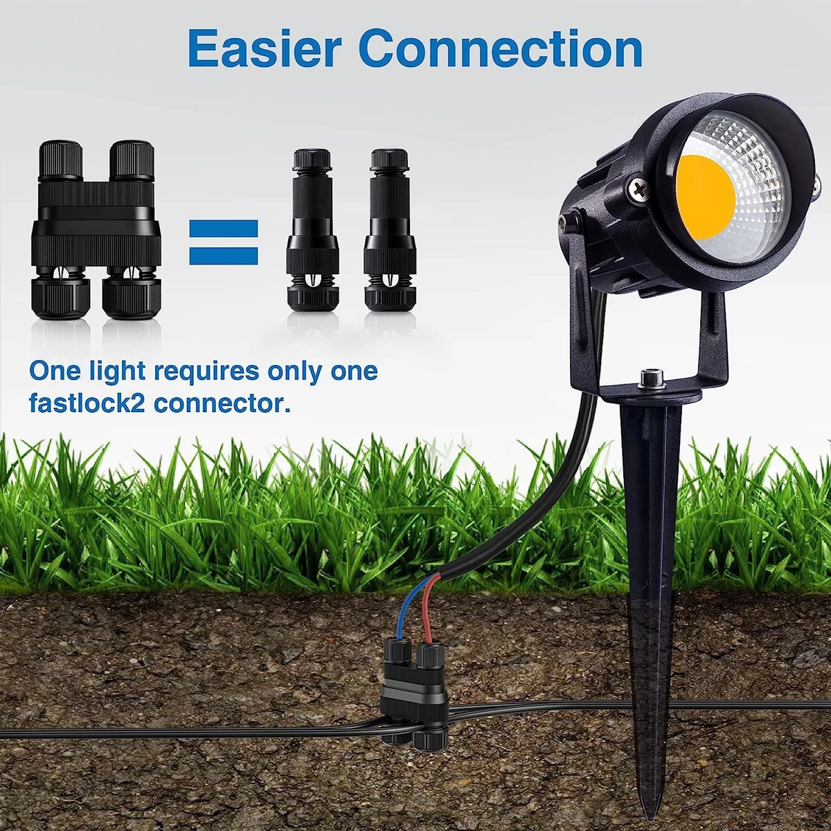 Wire Connector For Low Voltage Landscape Lighting Shelly Lighting