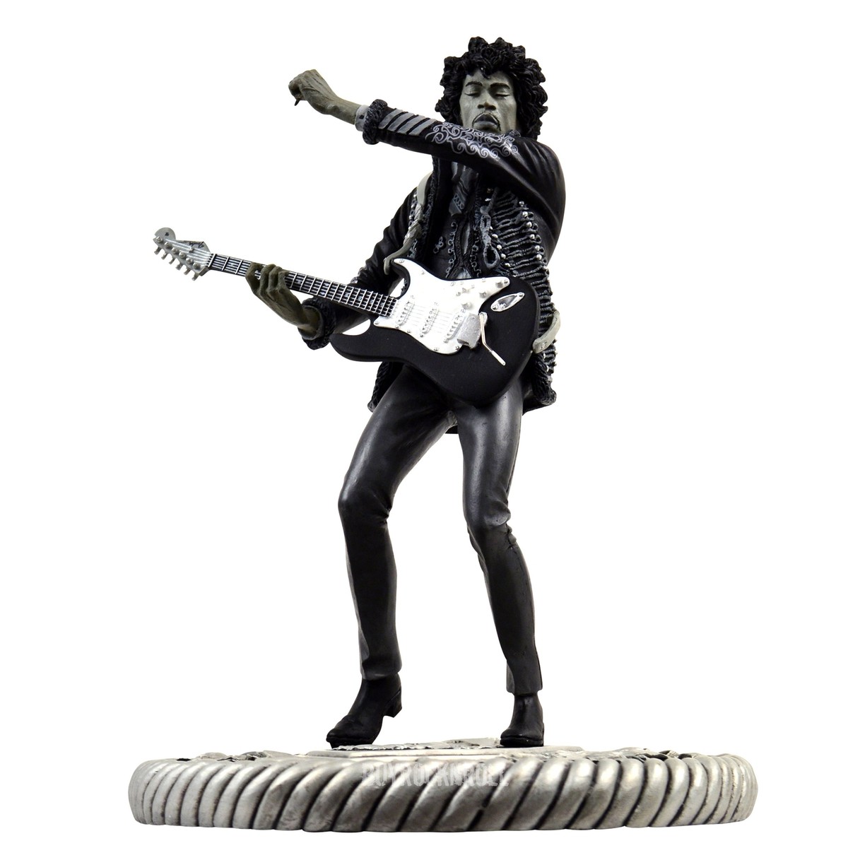 その他 Knucklebonz Guitar Hero Jimi Hendrix Jimi Hendrix 2006 Knucklebonz Rock Iconz Guitar Hero Nostalgia