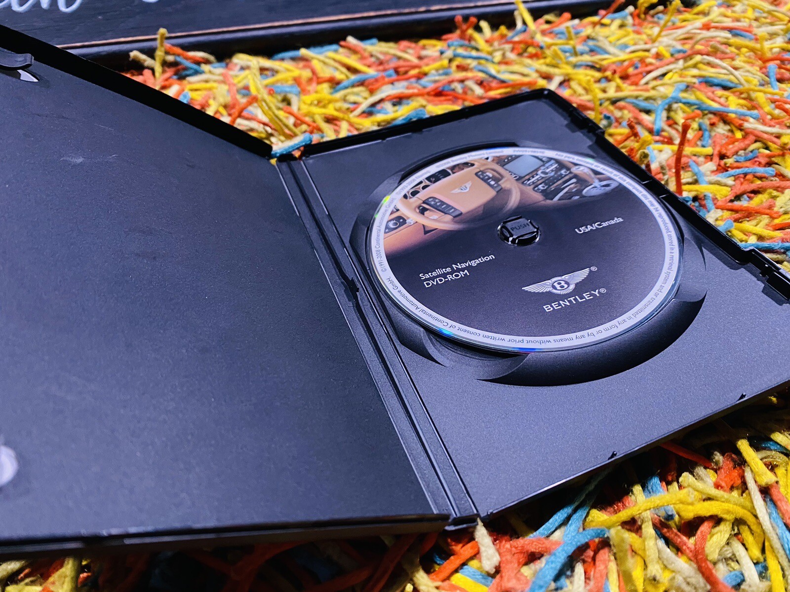 2007 - 2011 BENTLEY CONTINENTAL GT FLYING SPUR NAVIGATION DISC DVD MAP NAVI SAT