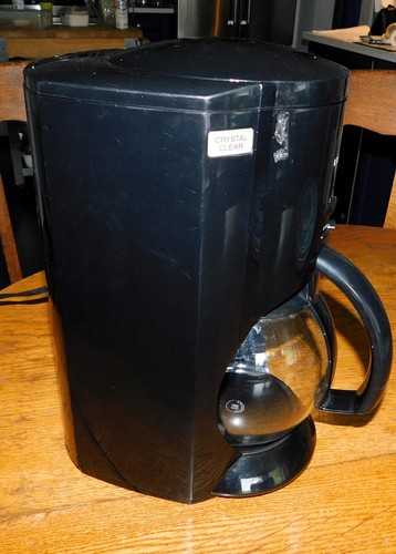 Krups Coffee Maker - 10 Cup - Black - Model 398 Permanent Gold Filter - Tested - Picture 7 of 13