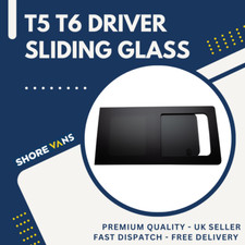 VW T5 T6 Window Glass Driver Sliding