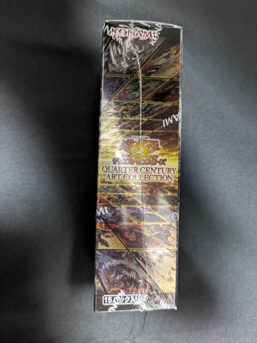 新品 QUARTER CENTURY ART COLLECTION 3BOX ② Konami Yugioh OCG Quarter Century Art Collection 5packs