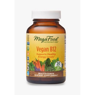 Vegan B12 30 Tabs By MegaFood