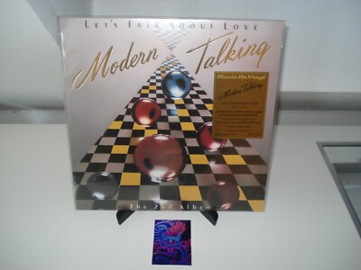 Modern Talking  Let's Talk About Love 2 th  Album Limited Translucent Blue Vinyl