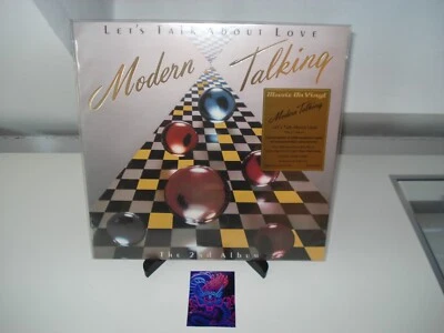 Modern Talking Let's Talk About Love 2 th Album Limited Translucent Blue Vinyl - Bild 1 von 4