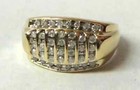 New Listing2.50 Ct Round Lab Created Diamond Men's Anniversary Band 14k Yellow Gold Plated