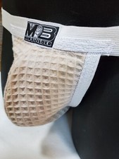 Vintage Style Retro Low Rise Jockstrap Traditional Man Builder Modern Jock Pouch