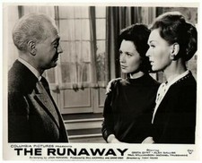 The Runaway Original Lobby Card Greta Gynt Wendy Varnals Alex Gallier 1964
