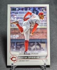 Hunter Greene Rookie MLB Debut Card RC 2022 Topps Update Baseball US267 Reds