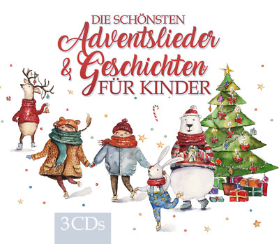 CD Advent Songs And Stories For Children By Various Artists 3CDs