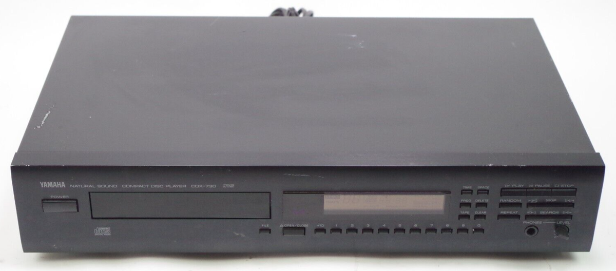 Yamaha CDX-730 Single CD Player Natural Sound AS IS For Repair