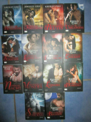 Immortals After Dark Reihe Kresley Cole Bd. 1,2,3,4,5,6,7,8,9,10,11,12,13,14 TB