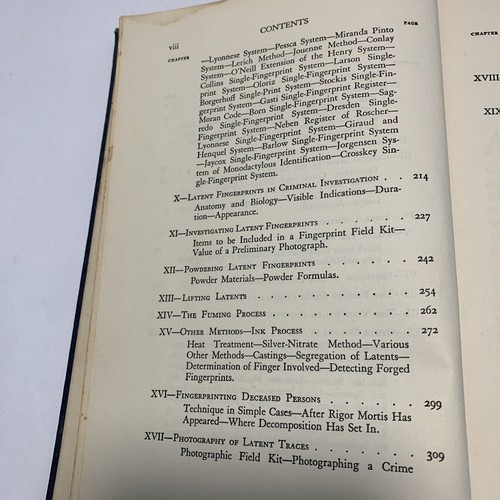 Bridges PRACTICAL FINGERPRINTING 1942 Hardcover. First Edition. - Imagen 8 de 21