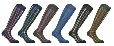 6 Paia Calze Uomo Estive In Cotone Filo Di Scozia - Fantasie Assortite - Made In Italy - Traspiranti E Resistenti - Lunghe O Corte - 4