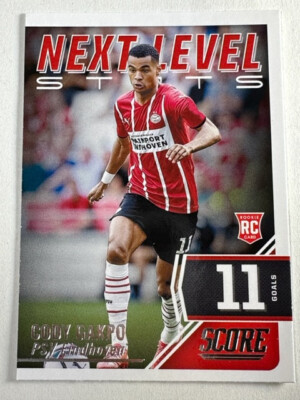 Panini FIFA SCORE Soccer 2021/22 Next Level Stats PSV Eindhoven Cody Gakpo RC