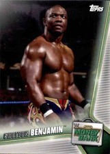 2019 Topps WWE Money in the Bank Base #78 Shelton Benjamin