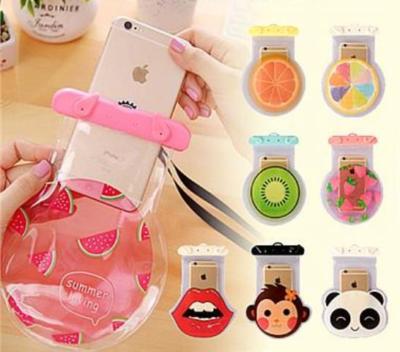 Niedliche wasserdichte Smartphone-Hülle Cartoon Bären Neuheit Tasche ideale Geschenke