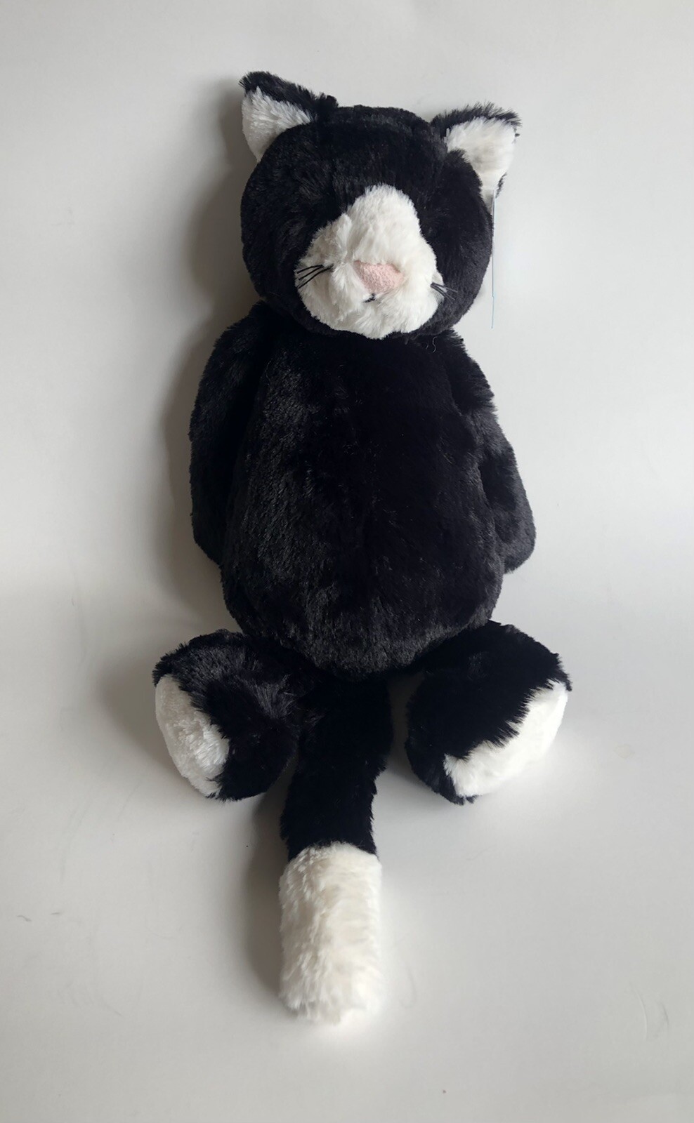 black and white jelly cat