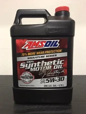 Amsoil Signature Series 5W-30 Synthetic Motor Oil (1 Gallon) 25K Mile