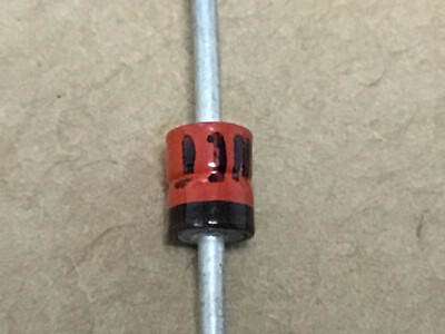 (1 PC)  MICROSEMI  JAN1N4975  DIODE ZENER 51V 5W AXIAL