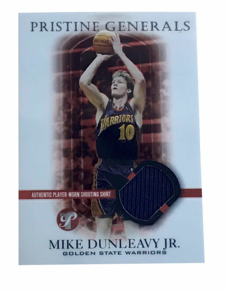 2003-04 Topps Pristine - Generals Relics #PG-MD Mike Dunleavy Jr. Player Shorts