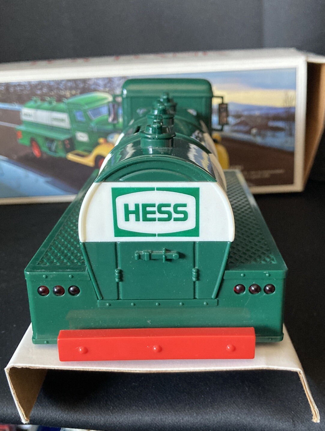 Vintage Hess Truck "First Hess Truck Toy Bank" 1985 In Original Box