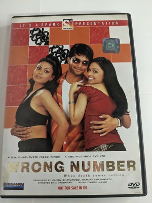 Wrong Number DVD Bollywood Hindi English Subtitles USA Shipped Buy 2 Get 1 Free