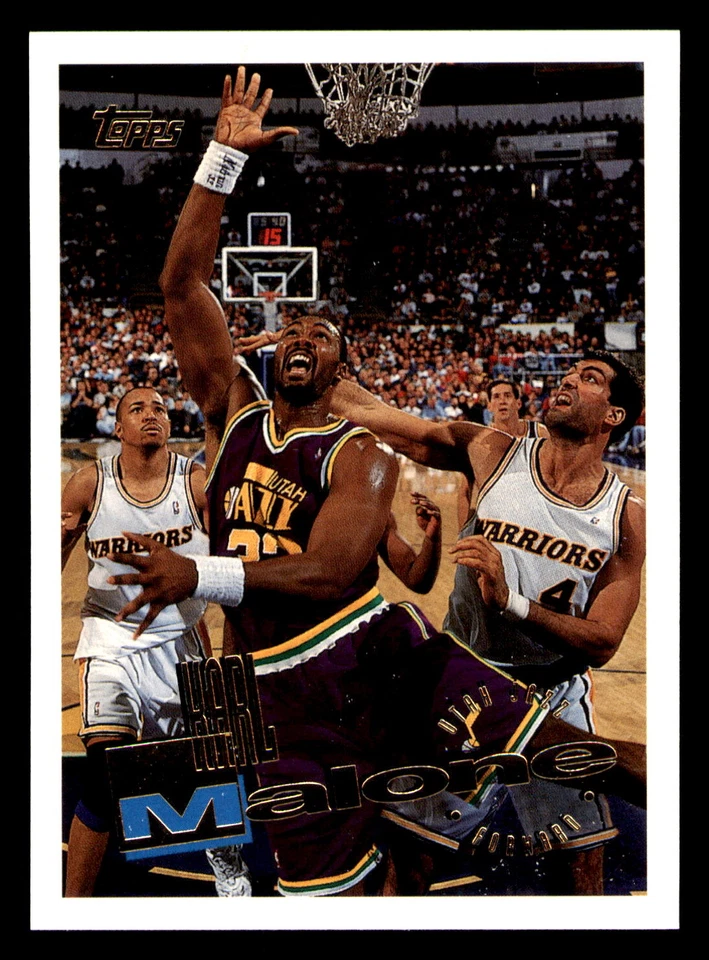 1995-96 Topps Basketball #1-181  -- Pick from List  [v22]   $5+ Free Ship - Image 3 of 4