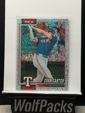 2026 Topps Series 1 Celebration Baseball - Evan Carter #110 Confetti Holo