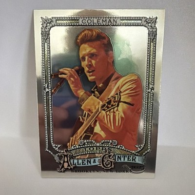 2025 Topps Allen & Ginter BRANDON COLEMAN Chrome Refractor SP #253 Musician