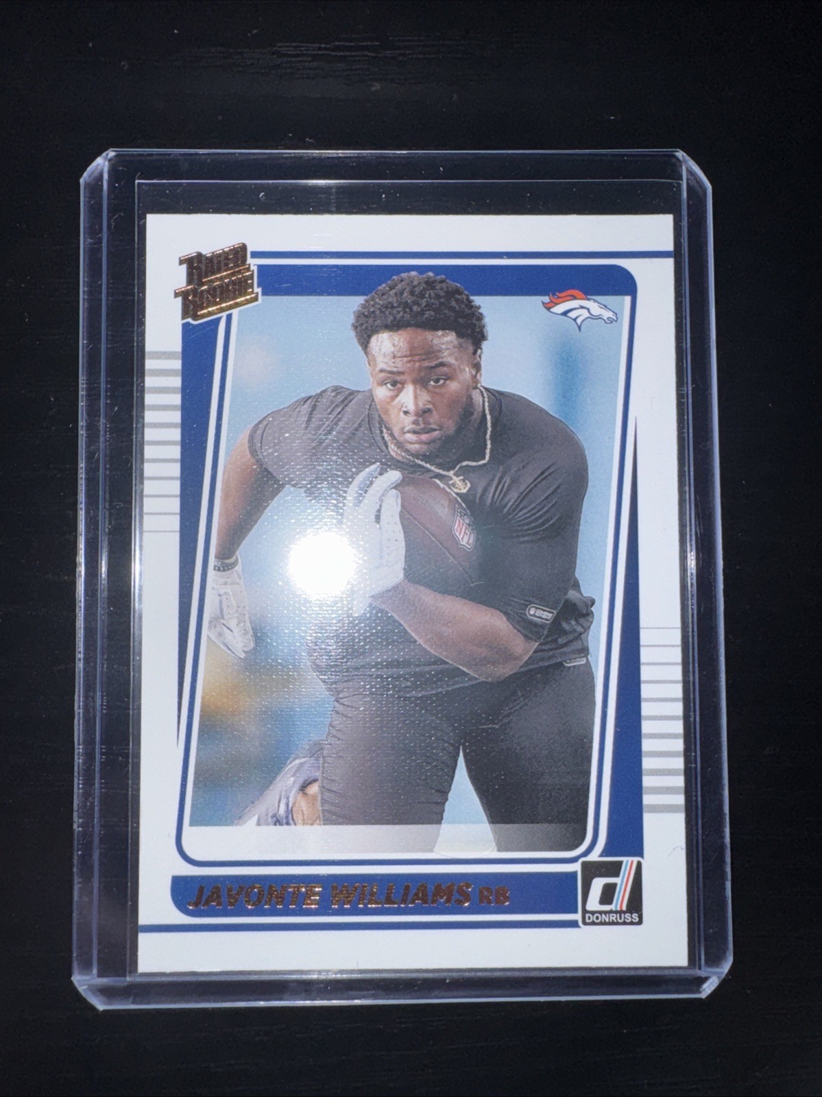 2021 Panini Donruss - Rated Rookie Javonte Williams #275 Portrait (RC)