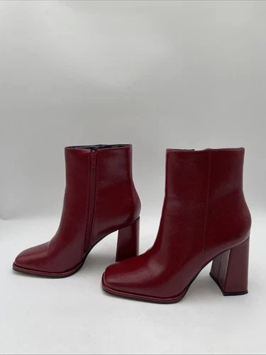 Women’s Mix No. 6 Aneena Booties Scarletto Size 7M/37.5 - Picture 3 of 5