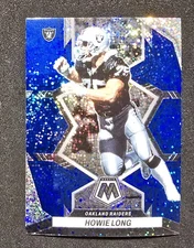 2022 Panini Mosaic Howie Long #243 Blue Sparkle SP Raiders