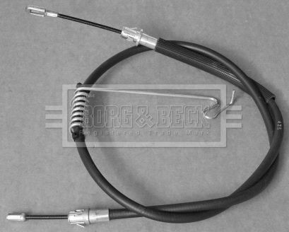 BORG & BECK BKB3431 Parking Brake Cable Pull Rear Left Fits Ford Transit