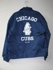 New MLB Chicago Cubs zip up cotton embroidery bomber jacket men's M