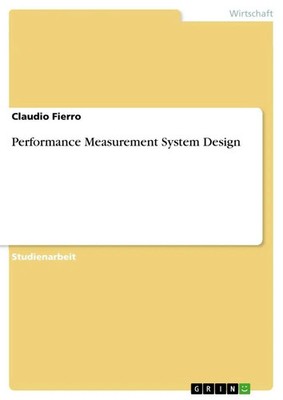 Claudio Fierro | Performance Measurement System Design | Taschenbuch | Deutsch