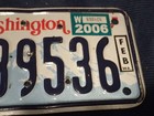 Lot of 3 Motorcycle License Plates California Oregon Washington As Is Decor NR — photo 8