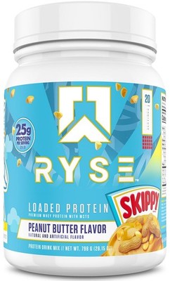 Build Lean Muscle Fast - RYSE Loaded Protein Powder Skippy PB