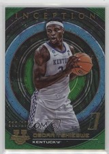 2022-23 Bowman Inception University Green Foil 232/299 Oscar Tshiebwe #84 1e3h