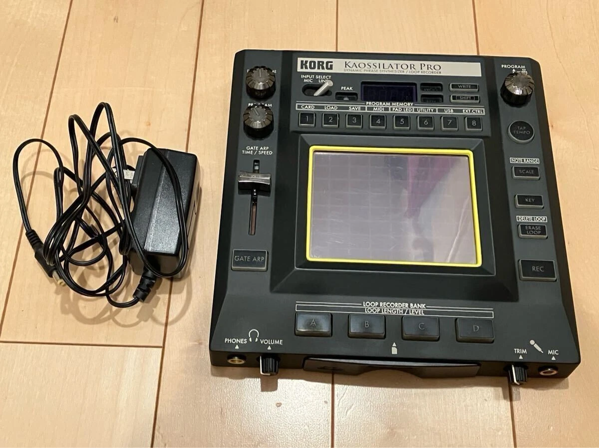 d*e様 【貴重】KORG KAOSSILATOR PRO 本体【最安値】 Korg Kaossilator Pro Audio Synthesizers for sale | eBay