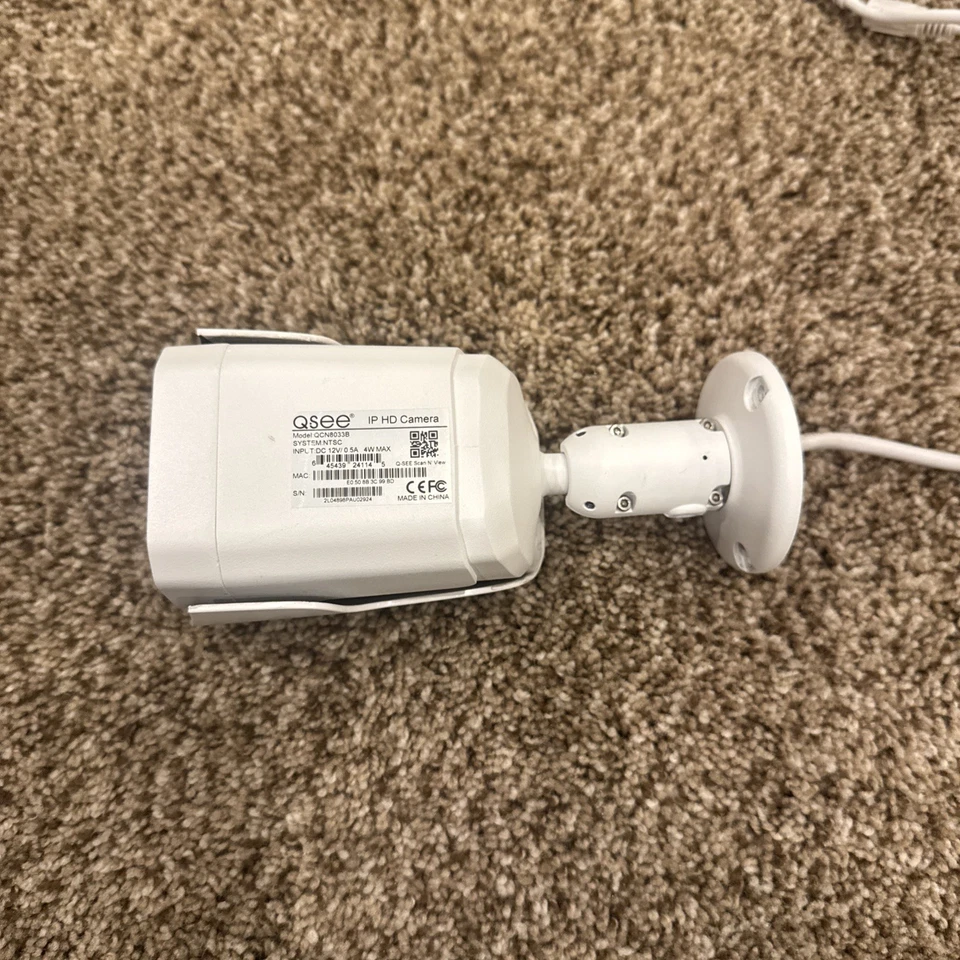 Q-See QCN8033B HD POE Cámara de Seguridad Color 3MP / IP66 / Visión Nocturna Lote de 2 Foto 4 de 4