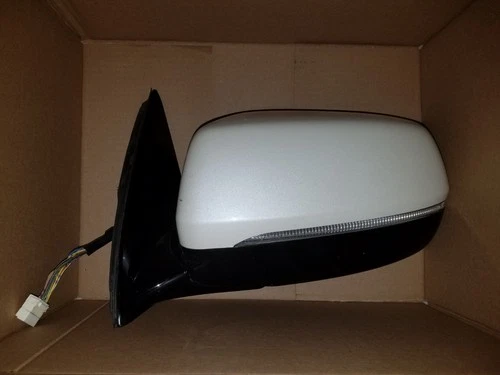 2014 2015 2016 ACURA MDX DRIVER LEFT WHITE MIRROR POWER HEATED TURN SIGNAL