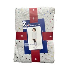 Champion Girl's 2 Piece Heavyweight Pullover Hoodie Legging Active Set