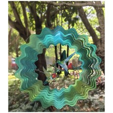 Hummingbird Wind Spinners Indoor/Outdoor Yard Garden Decor