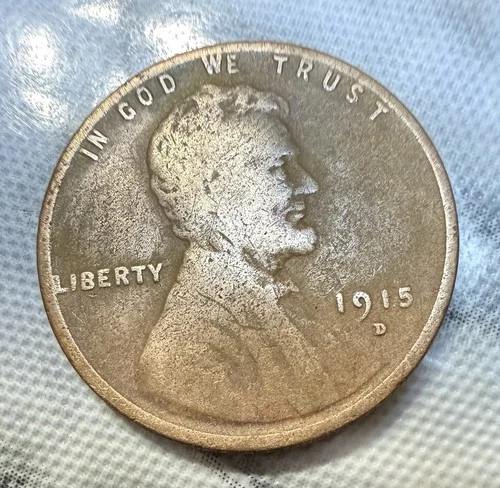 1915 D Lincoln Wheat Penny Very Rare Find And Very Circulated!