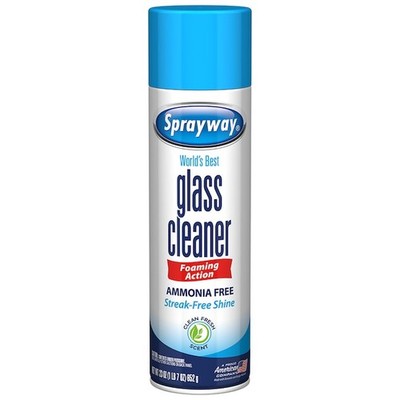Sprayway 23 -oz Aerosol spray Glass Cleaner