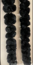 Cejon Rabbit Fur Ball Scarf