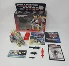 G1 Transformers 1985 Snarl Dinobot VTG Box Near Complete Sticker Sheet