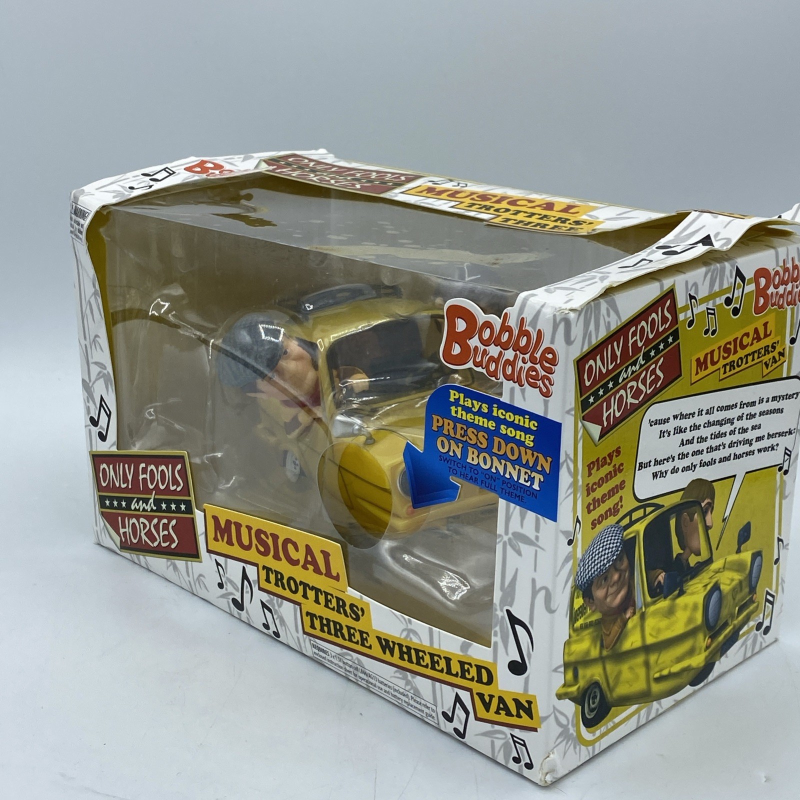 Only Fools & Horses Musical Trotter 3 Wheeled Van Bobble Buddies