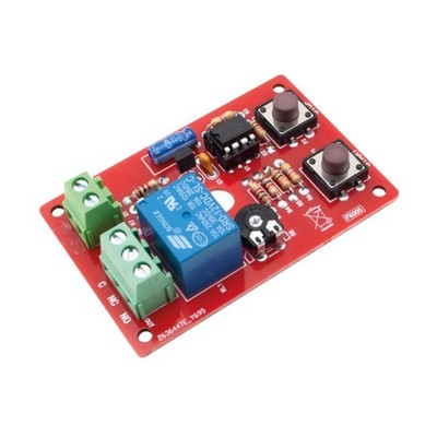 KIT Timer Start And Stop 12V 0.11   240 Seconds With Relay 250V 2A